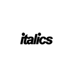 italics logo