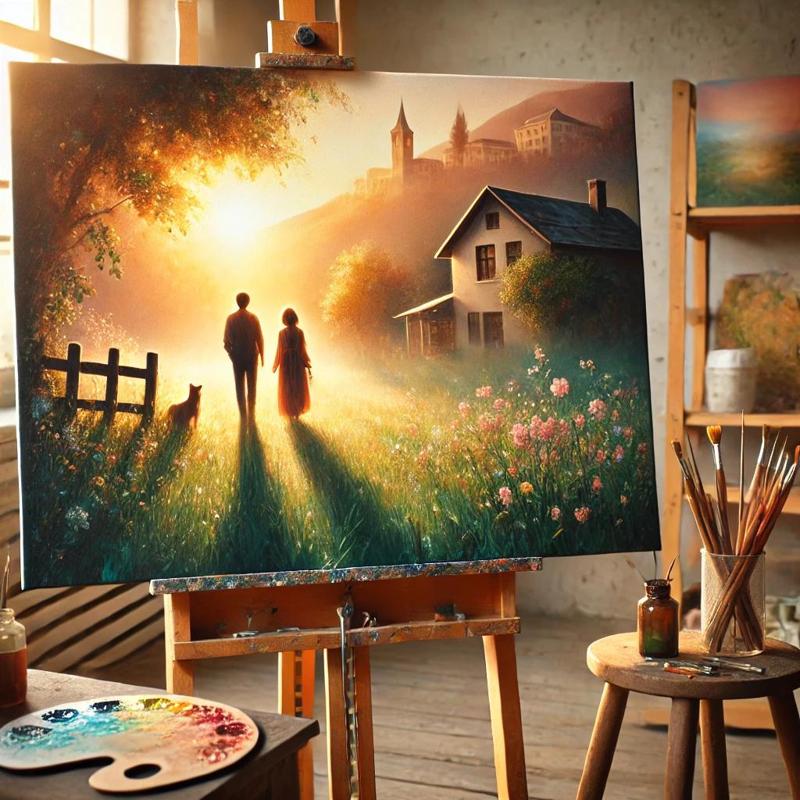 THE PAINTED HEART