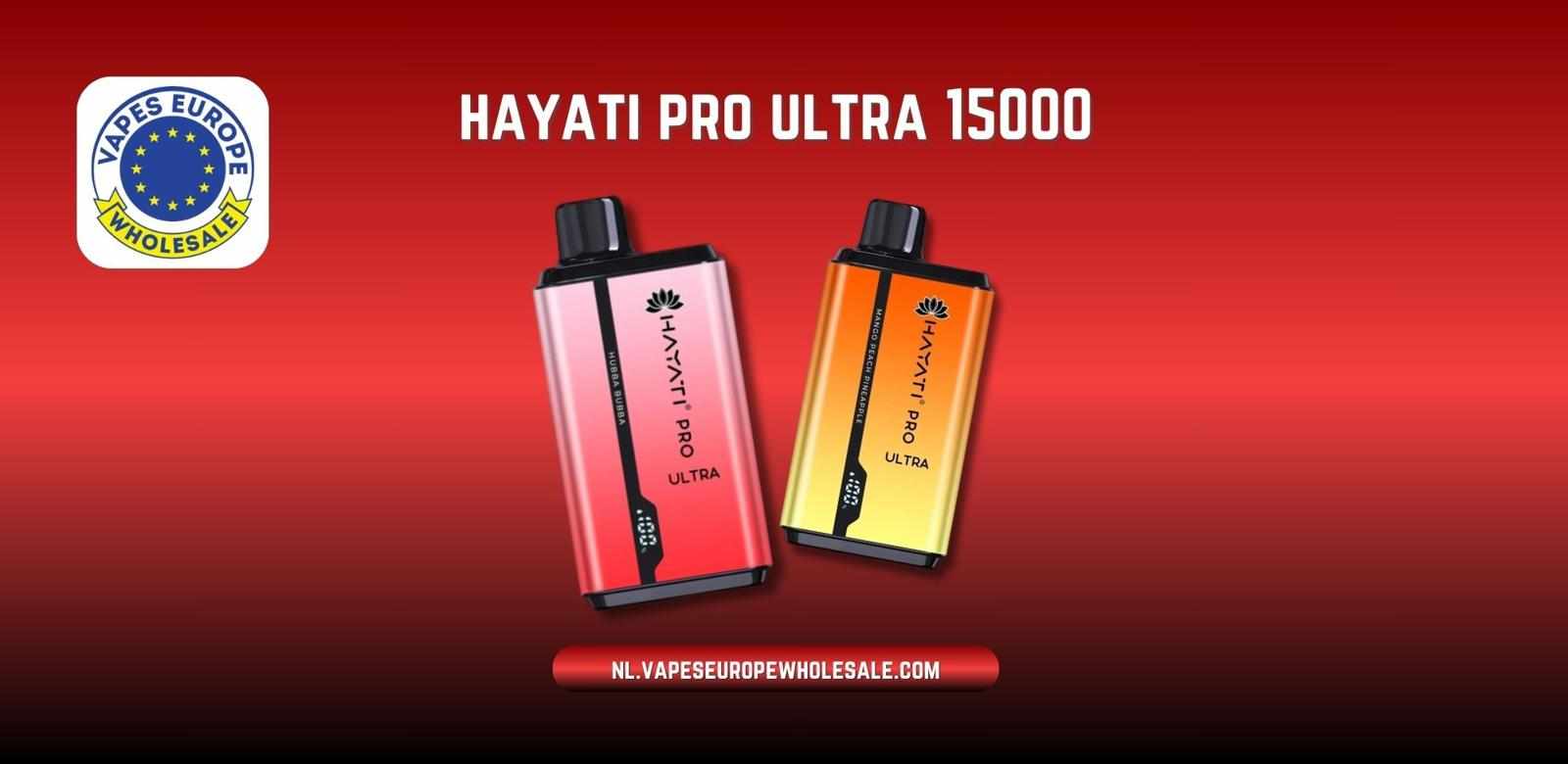 Hayati Pro Ultra 15000: De Nieuwe Standaard in Vaping