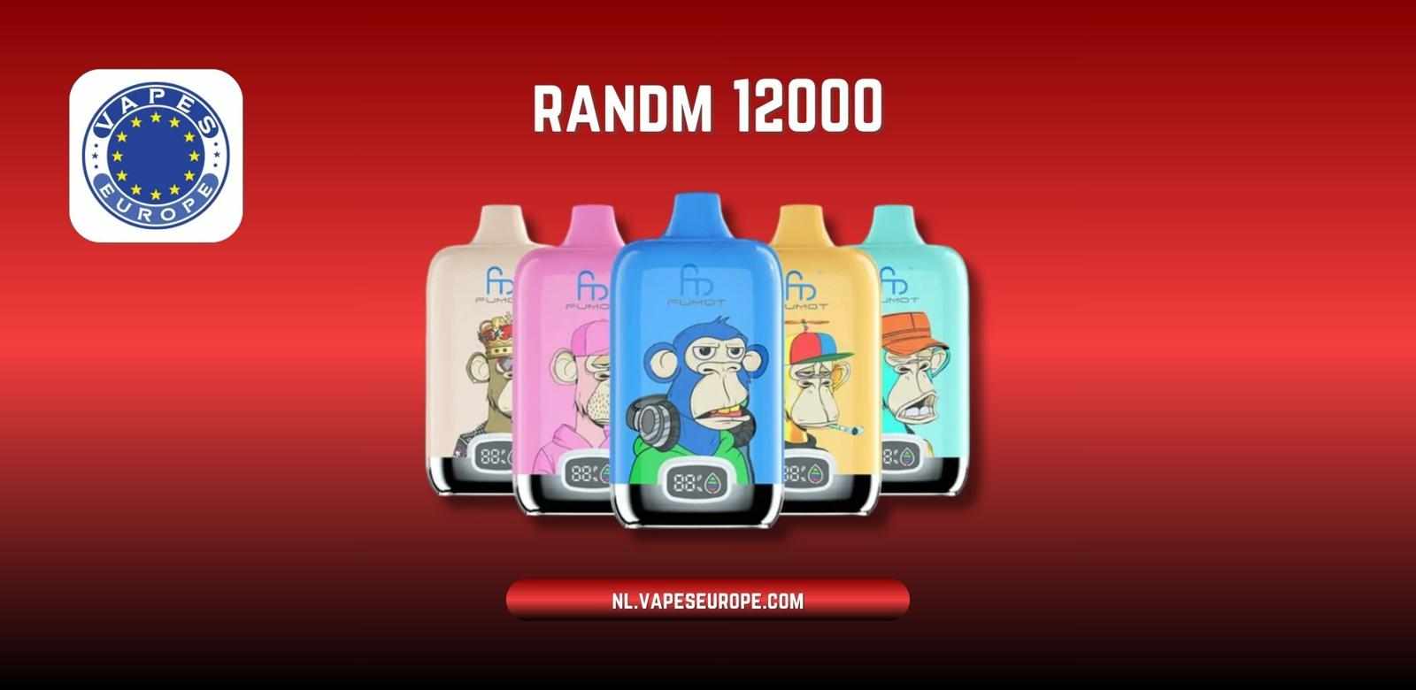 RandM 12000 – De Nieuwe Generatie Digitale Disposable Vape