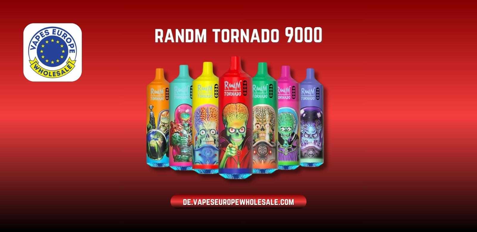 RandM Tornado 9000 – Innovation im Bereich der Einweg-E-Zigaretten