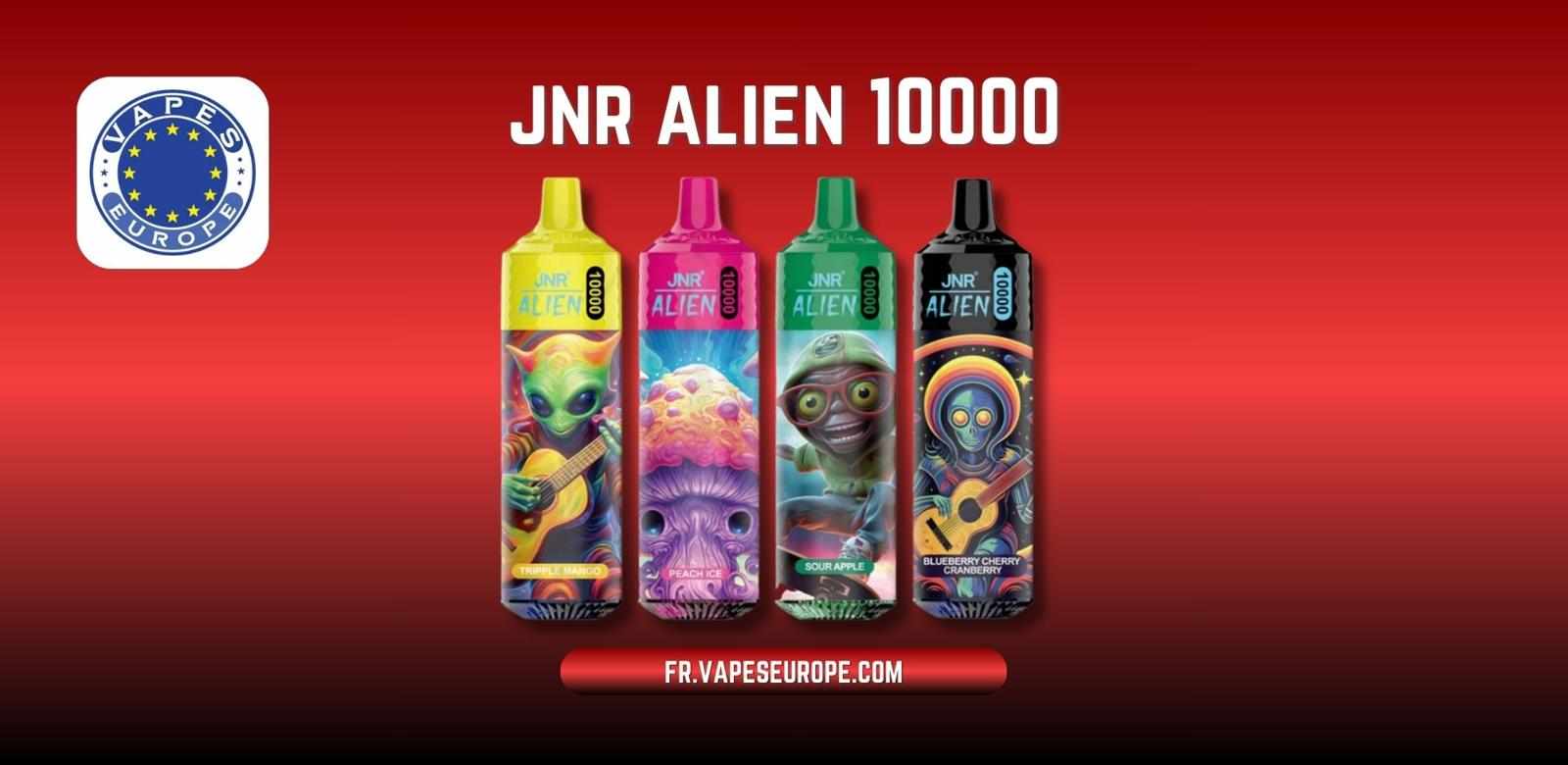 JNR Alien 10000 – L’évolution des puffs jetables