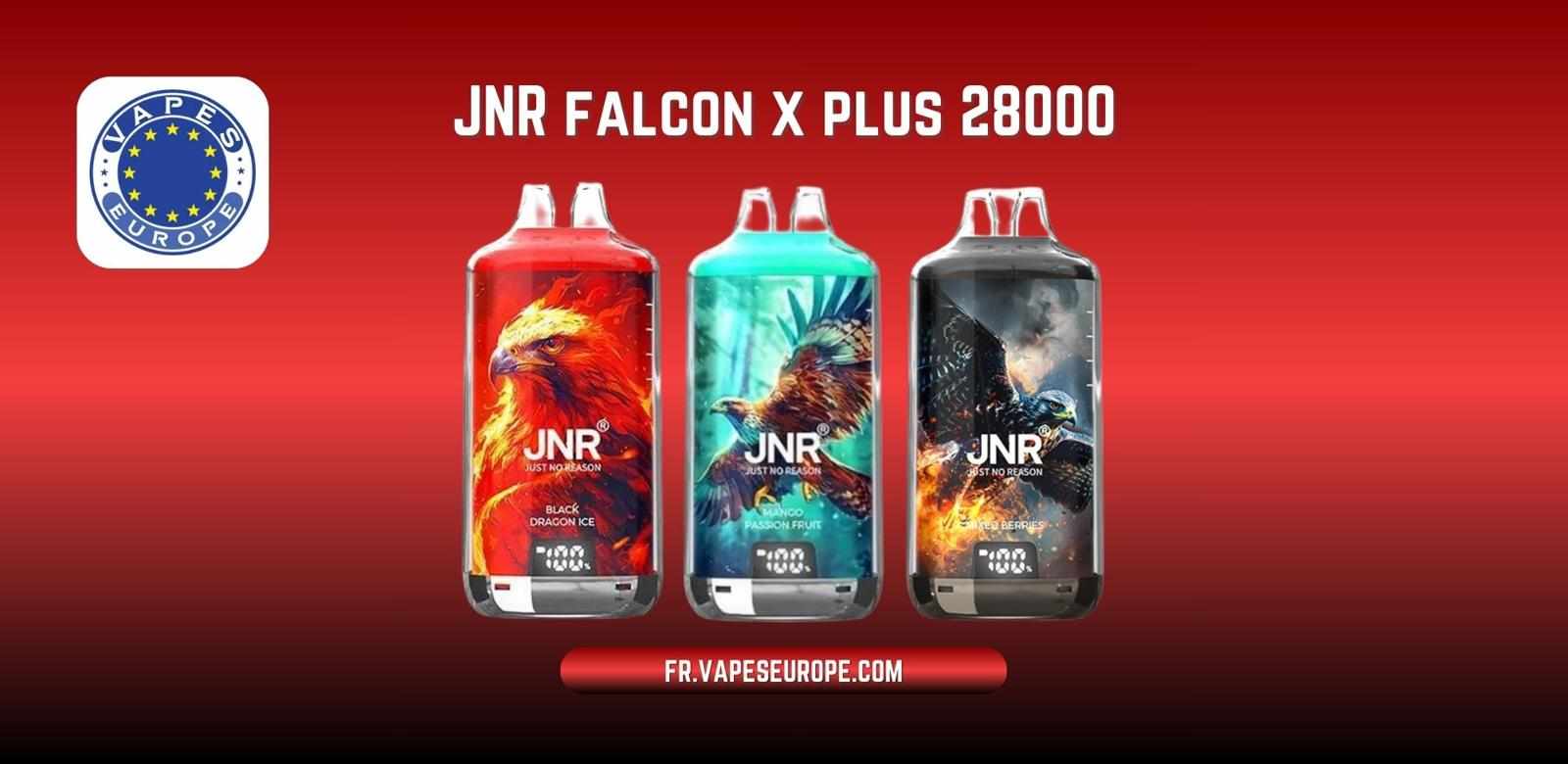 JNR Falcon X Plus 28000 : Une révolution dans l’univers des puffs jetables