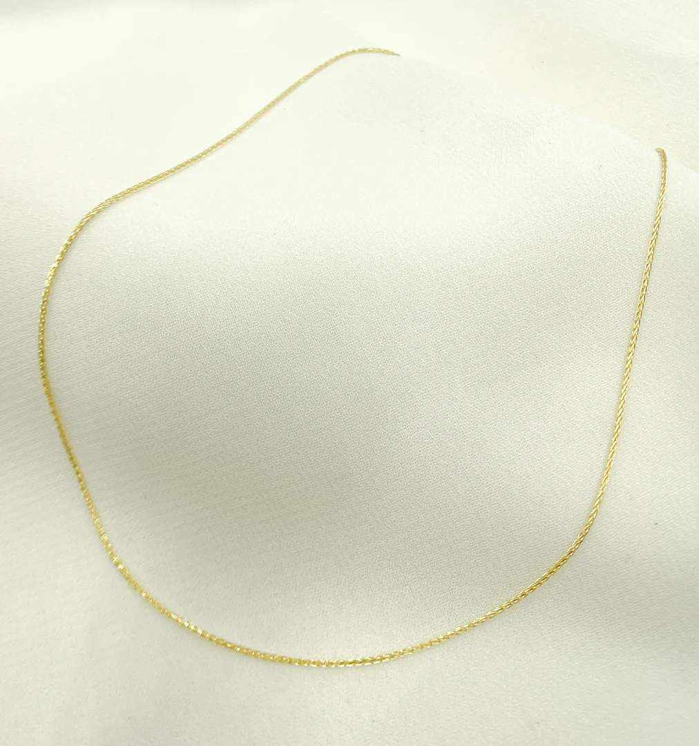 Elegant Solid Gold Chains for Women Daily Wear