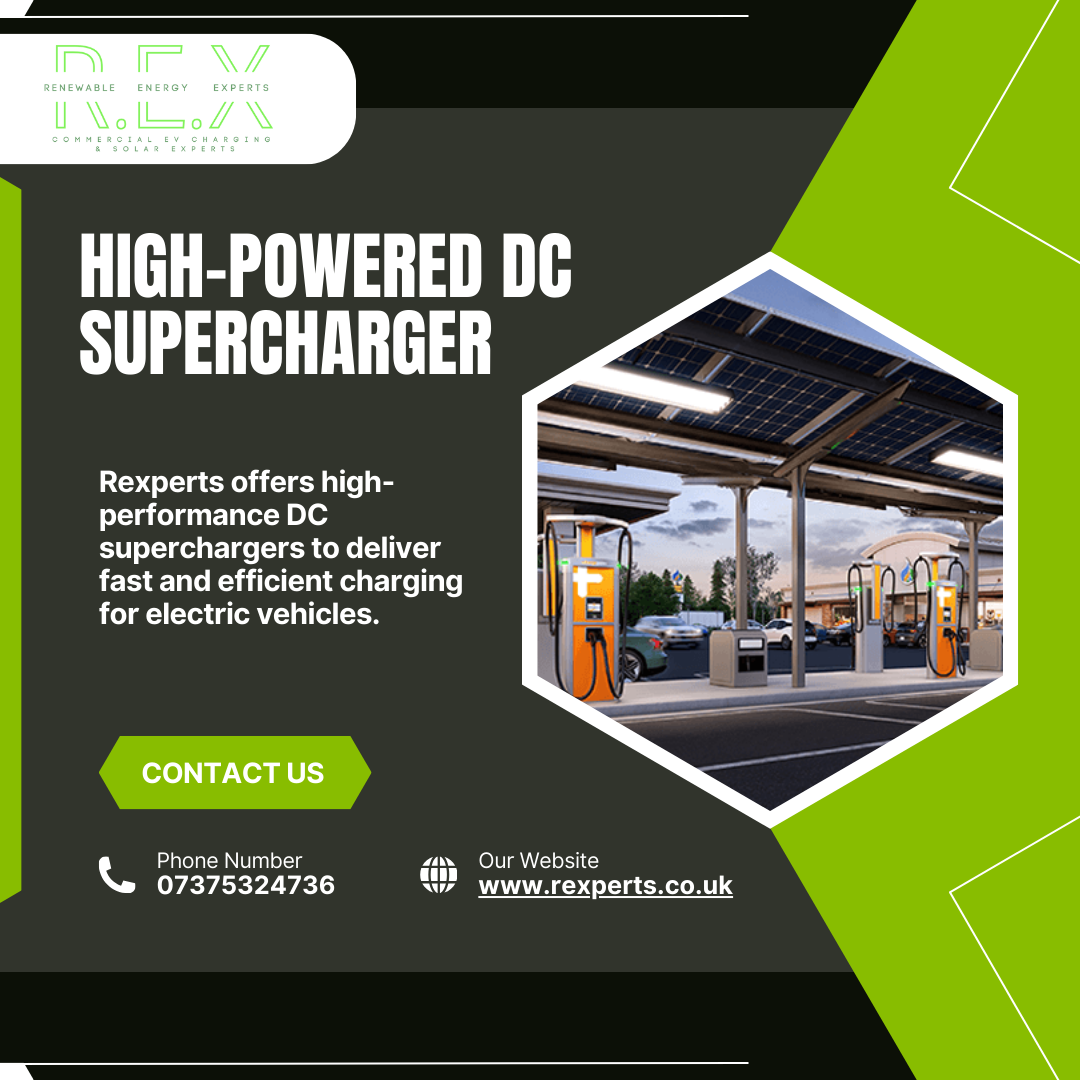 High-Powered DC Supercharger for Fast & Efficient Charging