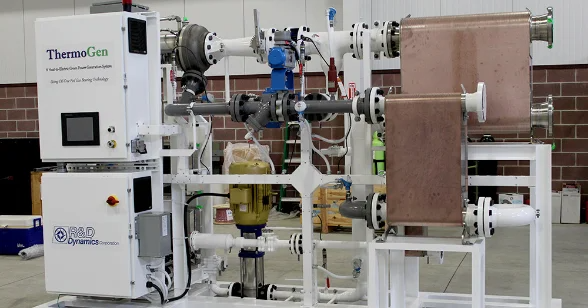 What is a waste heat recovery turbine?