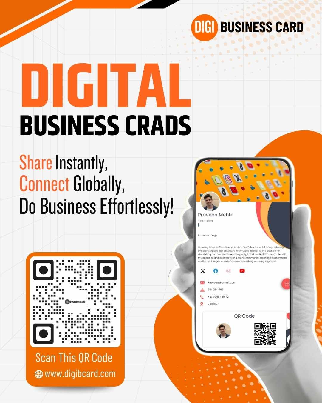 Upgrade to Smart Business Cards for Smarter Connections