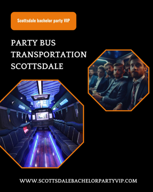 Luxury and Fun Bachelor Party Bus in Scottsdale