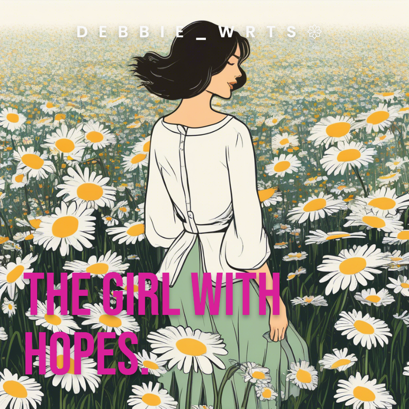 The girl with hopes.