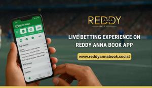 Live Betting Experience on Reddy Anna Book App