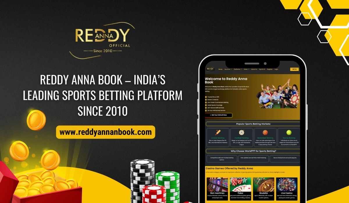 Reddy Anna Book – India’s Leading Sports Betting Platform Since 2010
