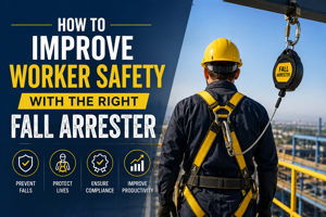 How to Improve Worker Safety with the Right Fall Arrester