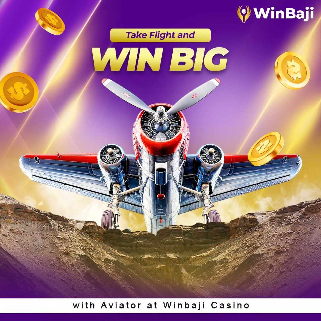 Aviator Online Casino Game at Winbaji Bangladesh