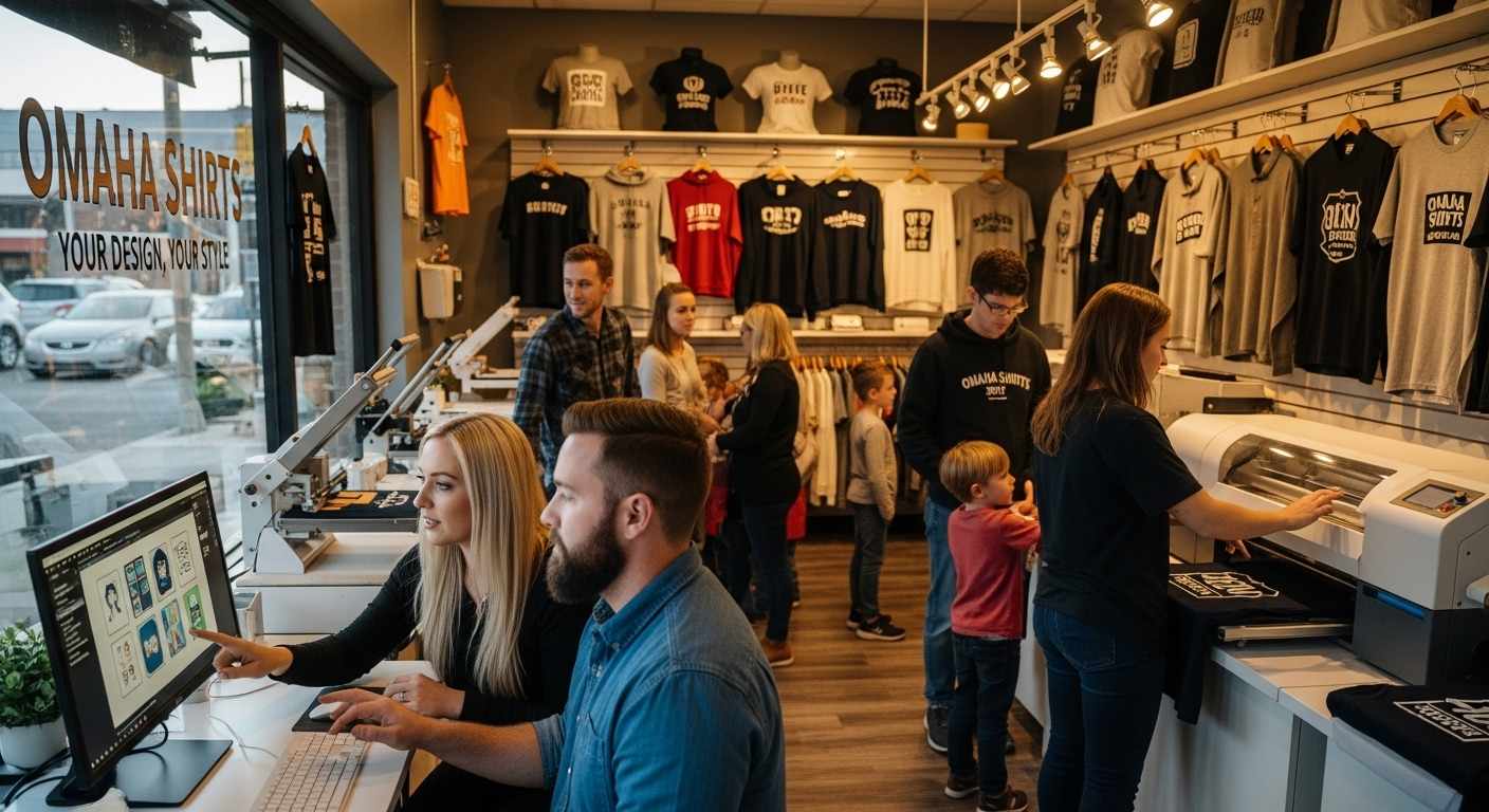 How Custom Shirts in Omaha Can Take Your Marketing to the Next Level?