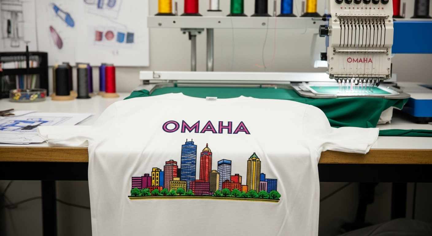 Custom Embroidery in Omaha: What to Know Before You Order
