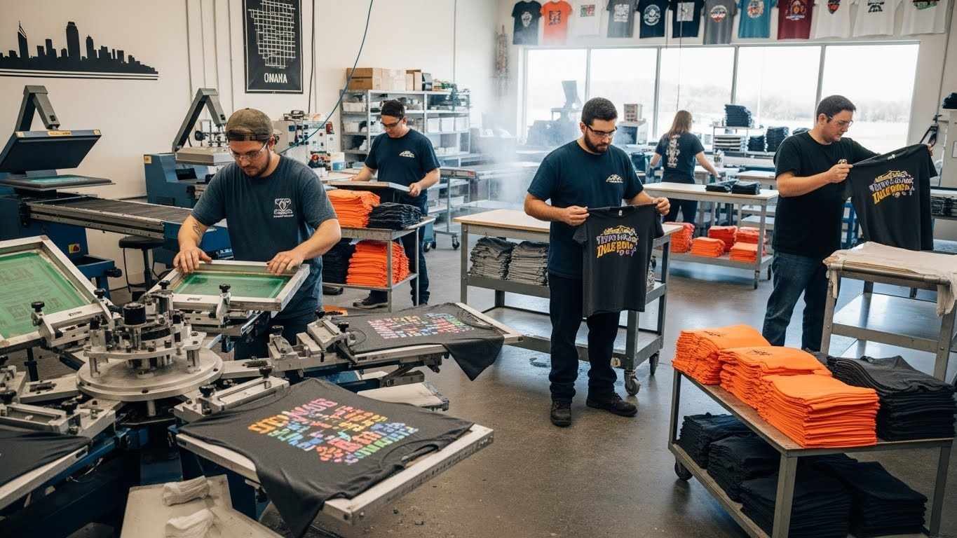 A Comprehensive Guide to T-Shirt Printing in Omaha