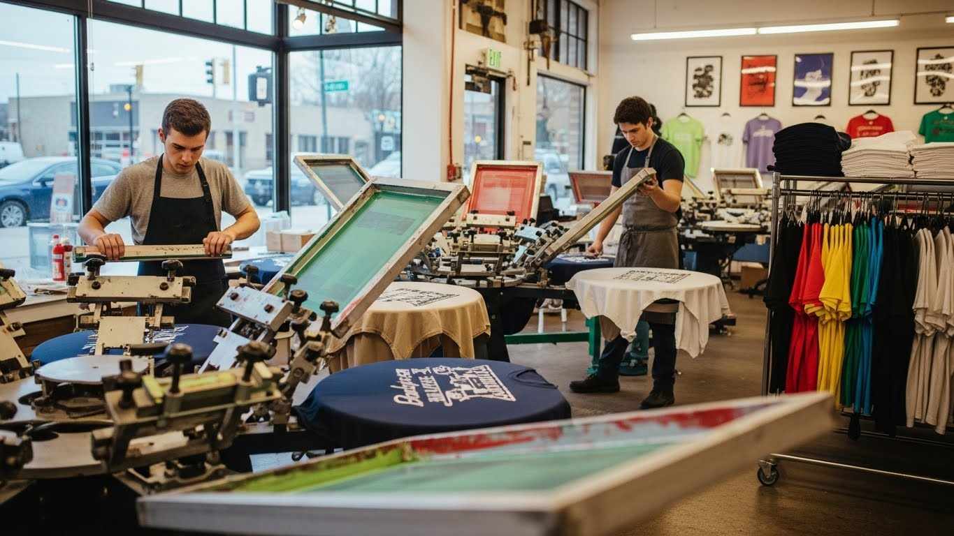 Custom T-Shirts in Omaha: Screen Printing vs Sublimation Printing vs Embroidery