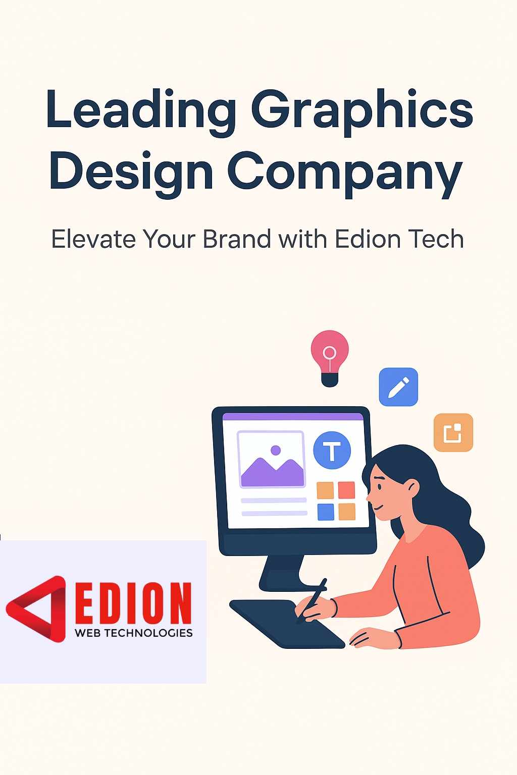 Leading Graphics Design Company in India – Elevate Your Brand with EdionTech