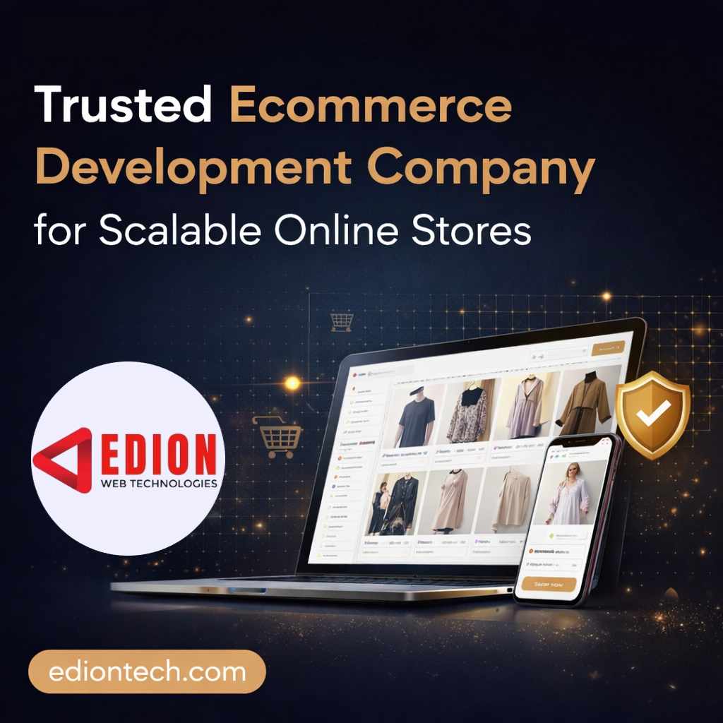 Trusted Ecommerce Development Company for Scalable Online Stores | EdionTech