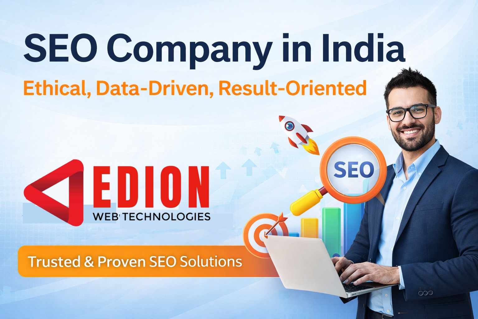 SEO Company in India Offering Data-Driven Growth | Edion Web Technologies