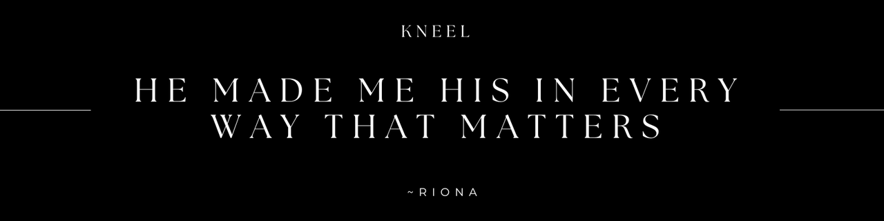 I could feel them before I heard them