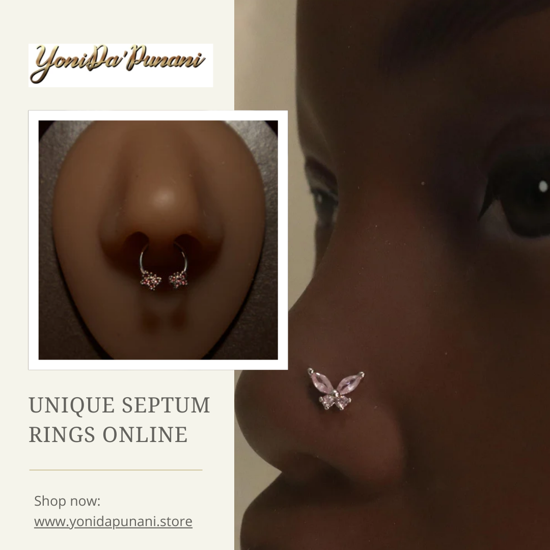 Order Unique Septum Rings Online - YoniDa'Punani