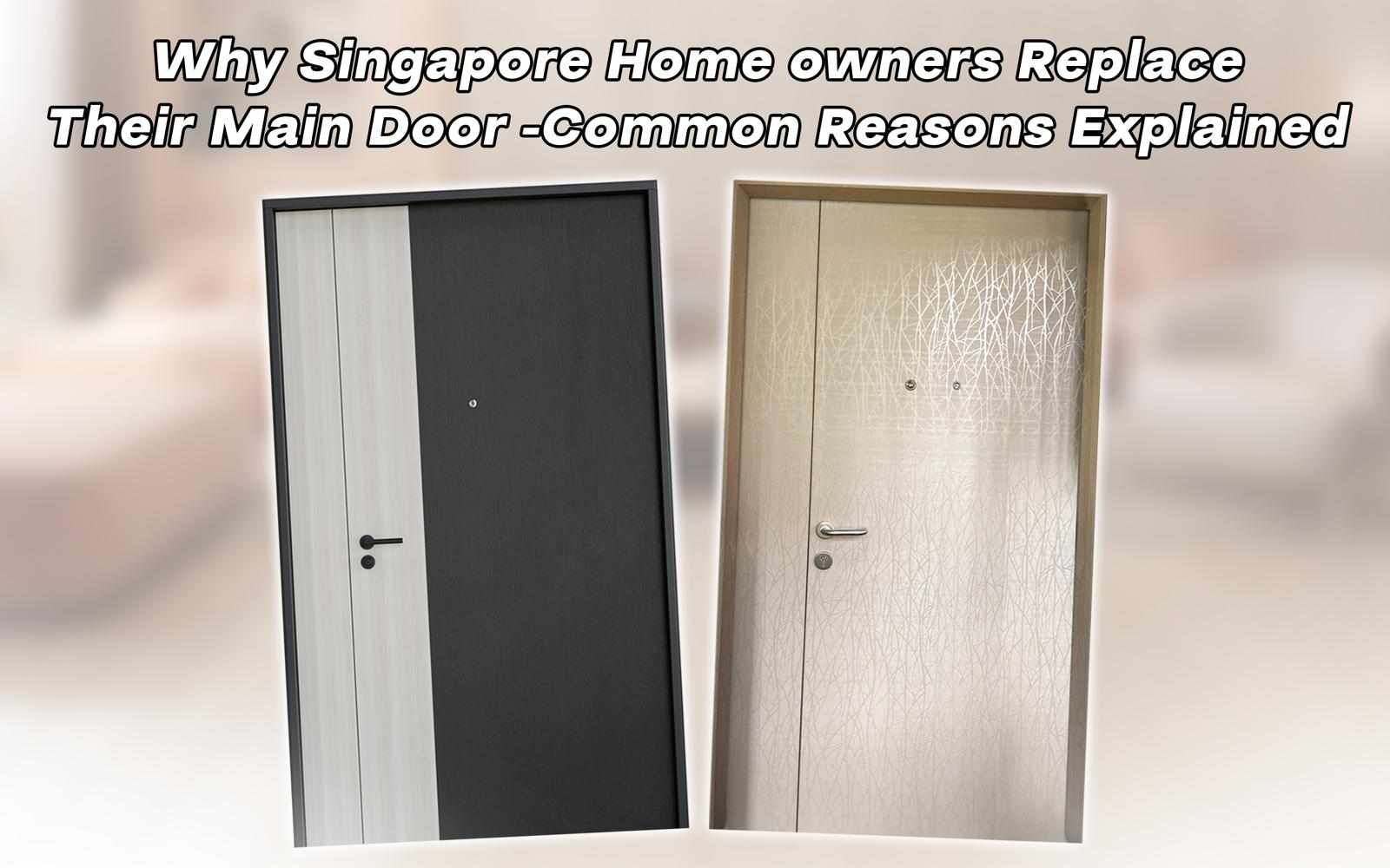 Best Main Door Designs Singapore: What Homeowners Need to Know