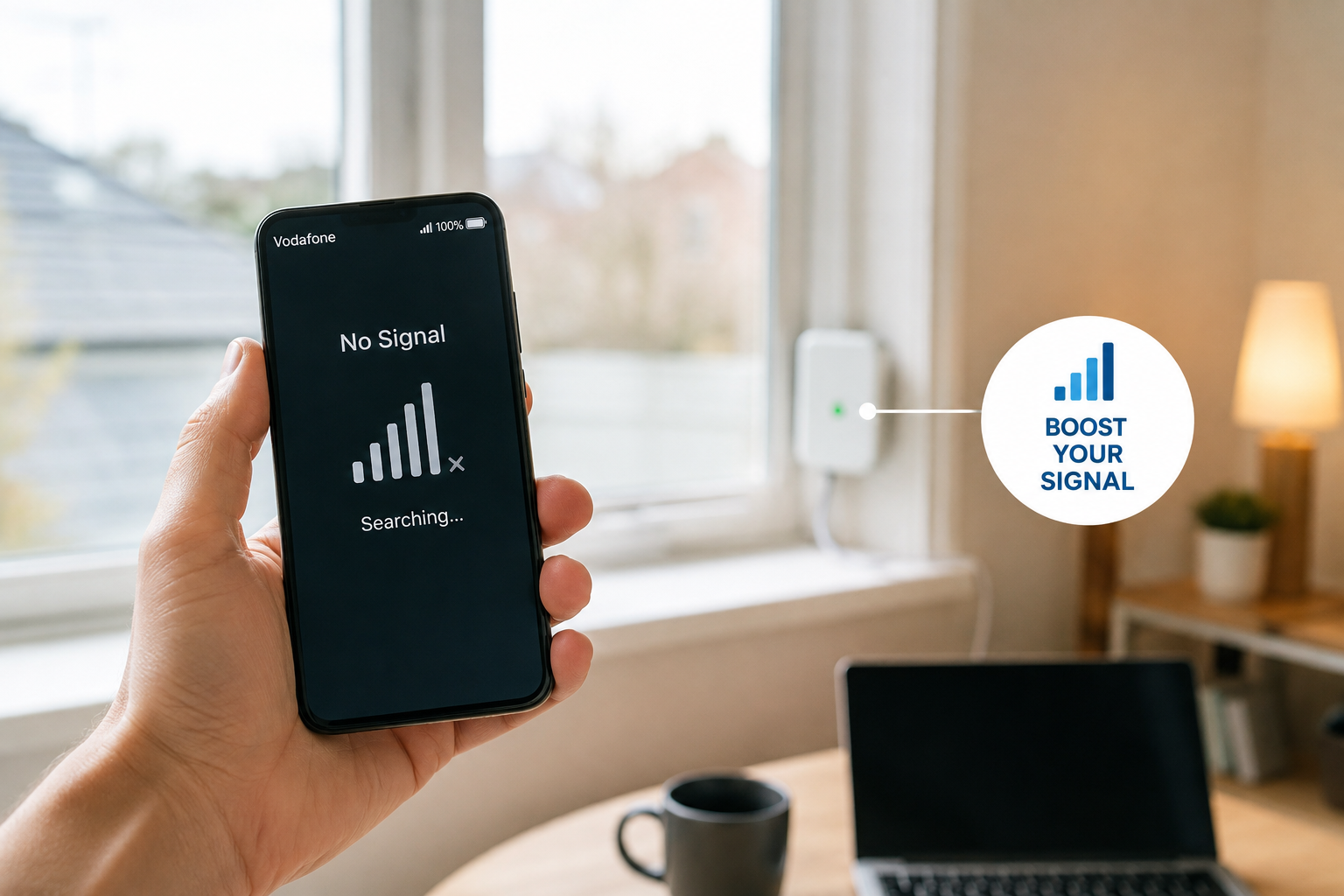 Slow Data and Dropped Calls? How to Improve Your Vodafone Signal