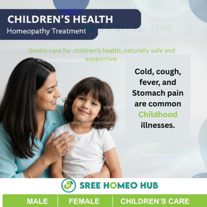 Common Childhood Symptoms and Homeopathic Care