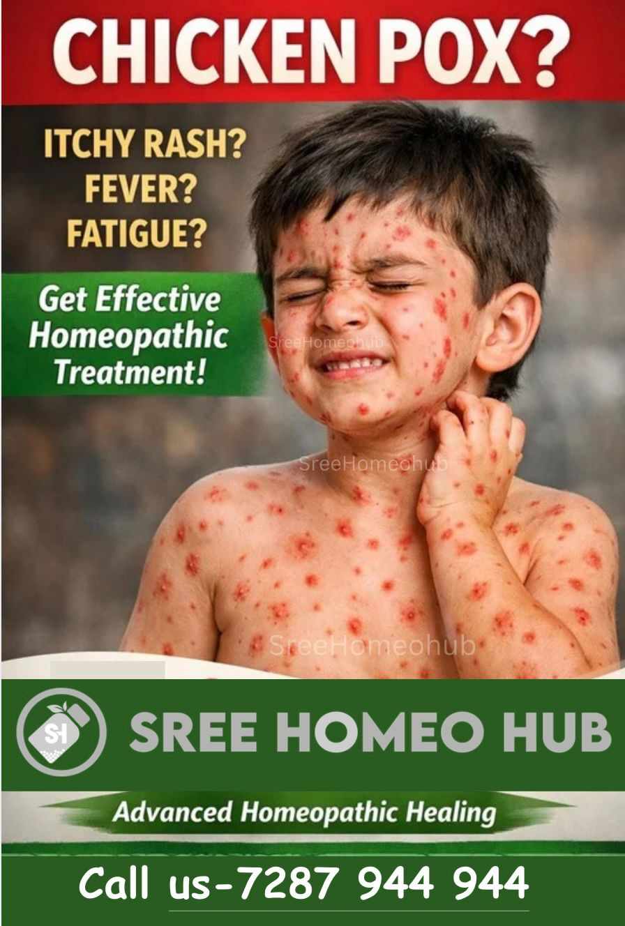 Sree Homeo Hub Homeopathy Clinic – Chickenpox Care