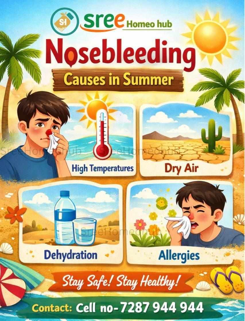 Nose Bleeding – Homeopathic Care at Sree Homeo Hub