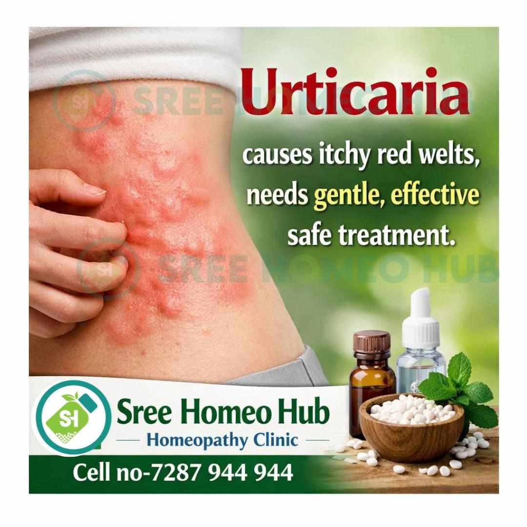Urticaria (Hives): Causes, Symptoms, and Natural Homeopathic Treatment