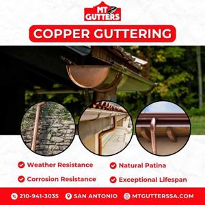 Best Copper Guttering in San Antonio