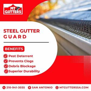 Steel Gutter Guards in San Antonio