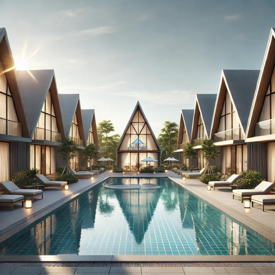 Eco Resort Small Resort Layout Plan