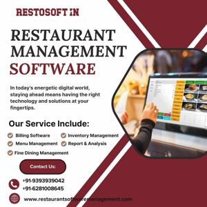 Restaurant Management Software at RestosoftIn