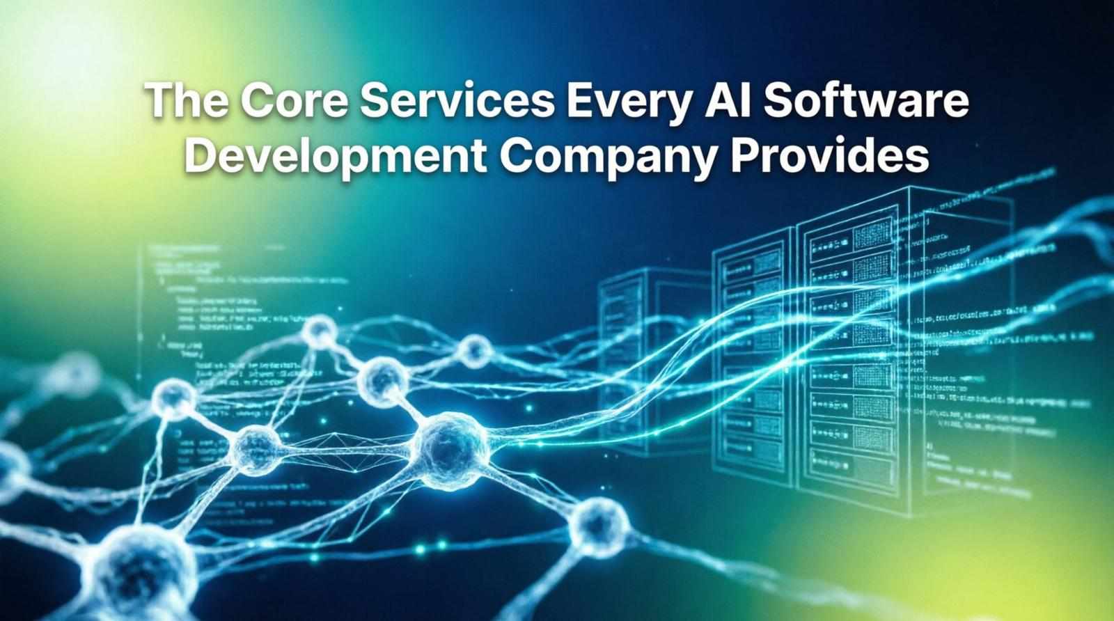 The Core Services Every AI Software Development Company Provides