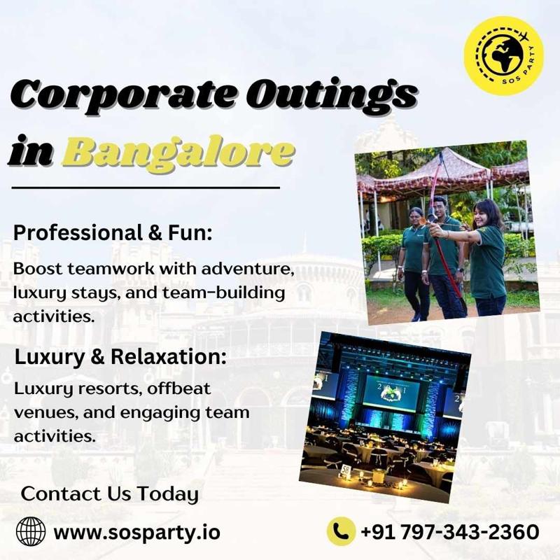 Corporate Outings in Bangalore
