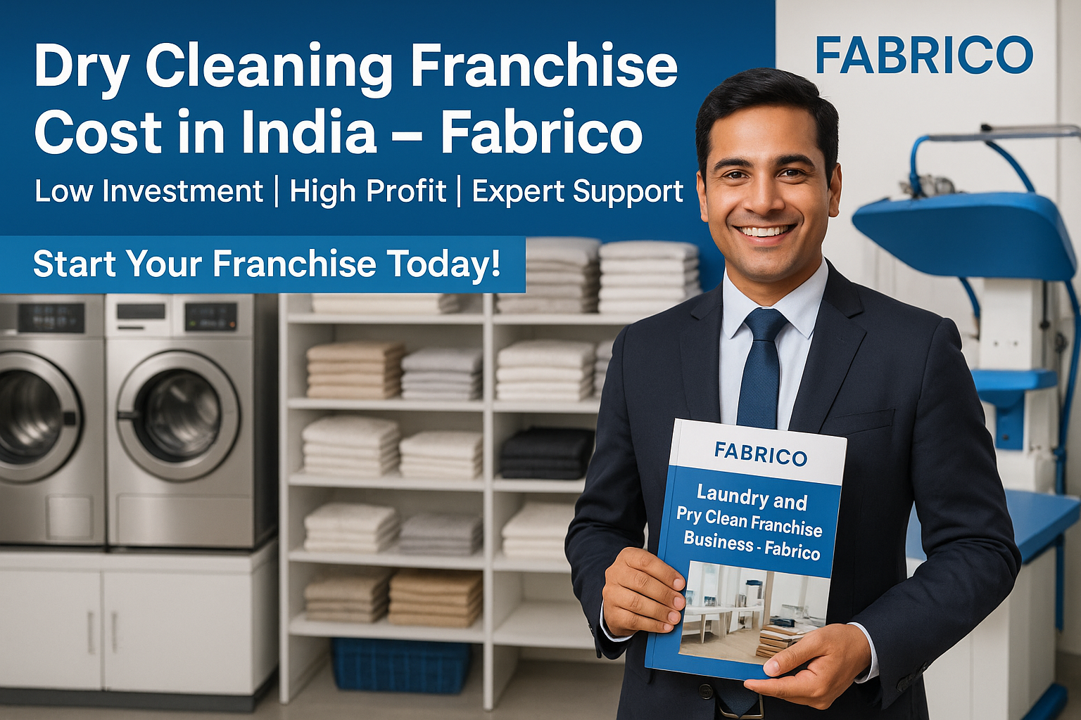 Laundry and Dry Clean Franchise Business — Fabrico | India’s Most Trusted Laundry Franchise