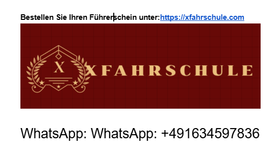 registrierten führerschein kaufen berlin