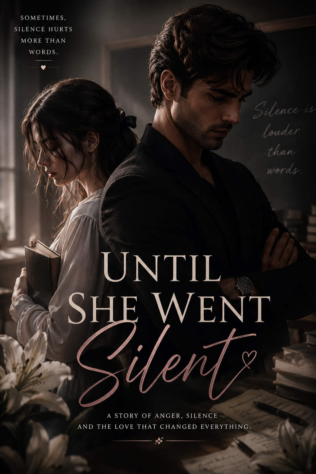 Until she went silent 🥀