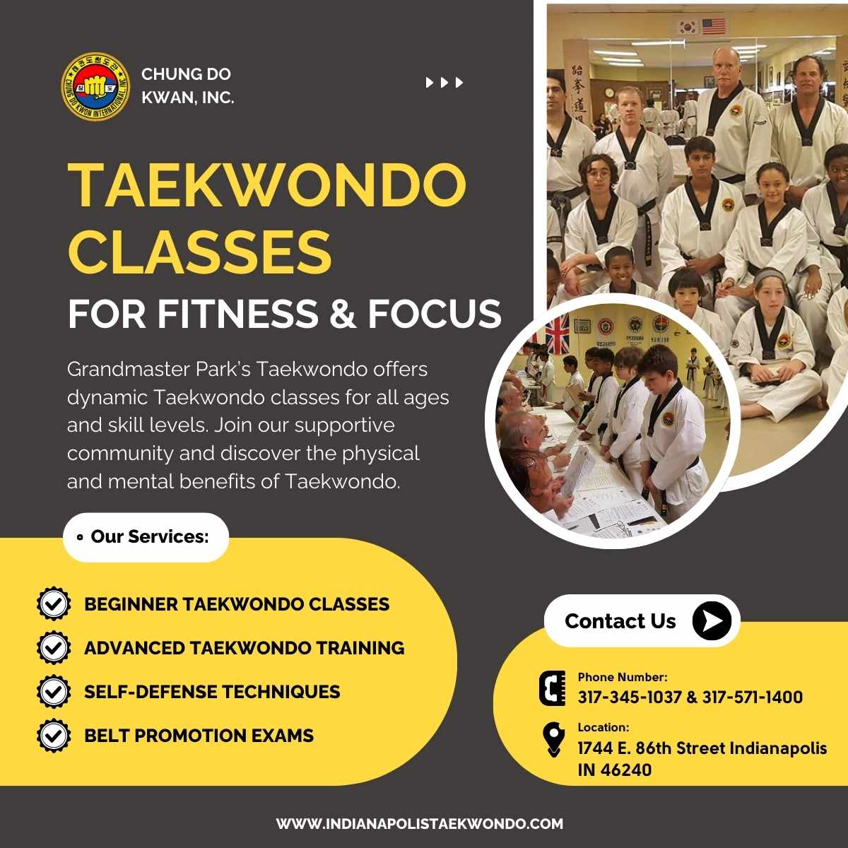 Building Strength and Concentration Through Taekwondo