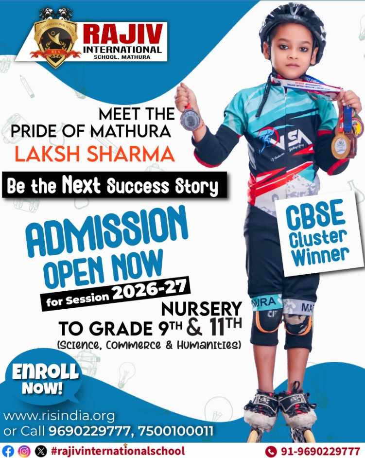 Rajiv International School – A Leading CBSE School in Mathura