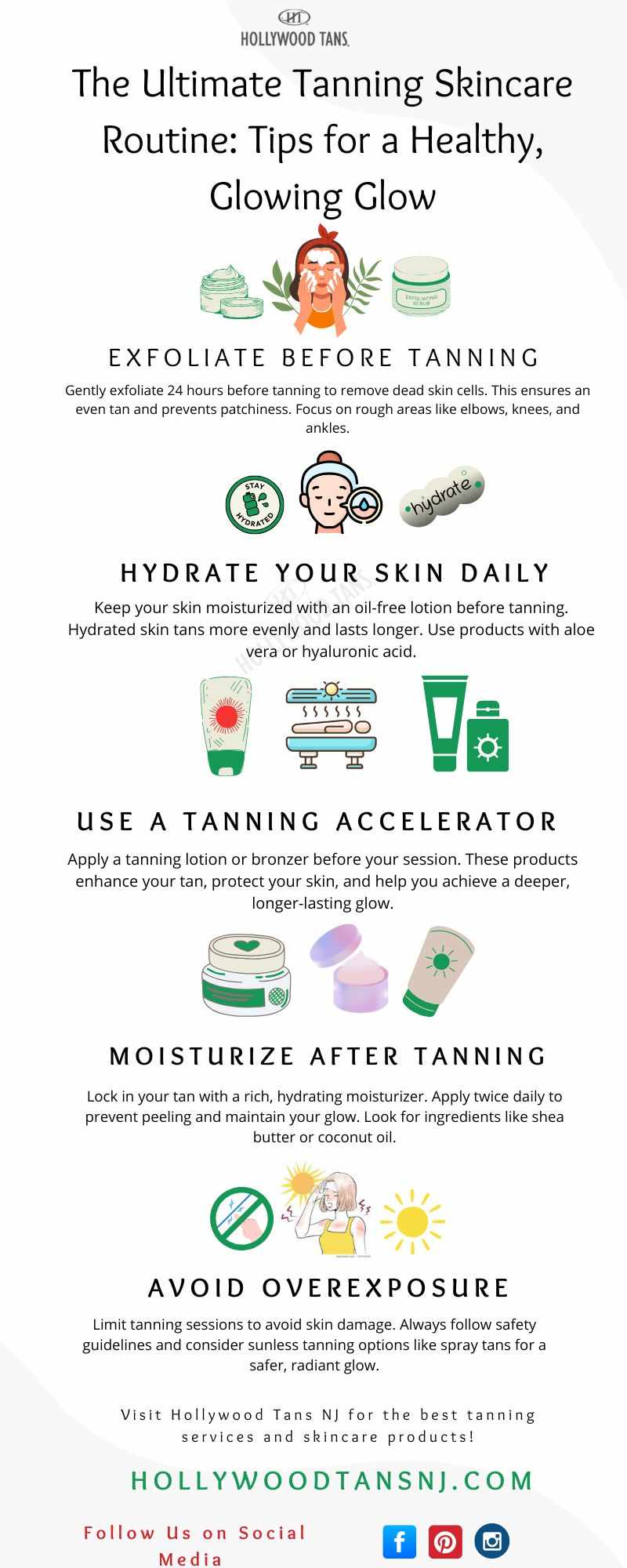 The Ultimate Tanning Skincare Routine: Tips for a Healthy, Glowing Glow