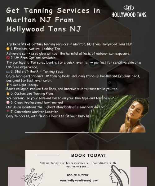 Get  Tanning Services in Marlton NJ  From Hollywood Tans NJ