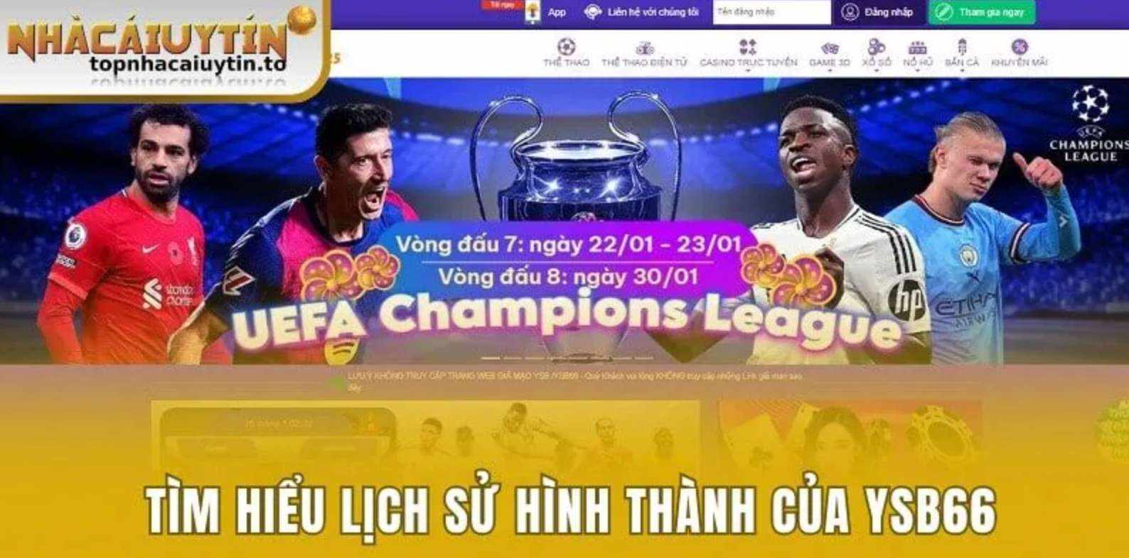 YSB66 – Trải Nghiệm Cá Cược An Toàn, Uy Tín Nhất 2025