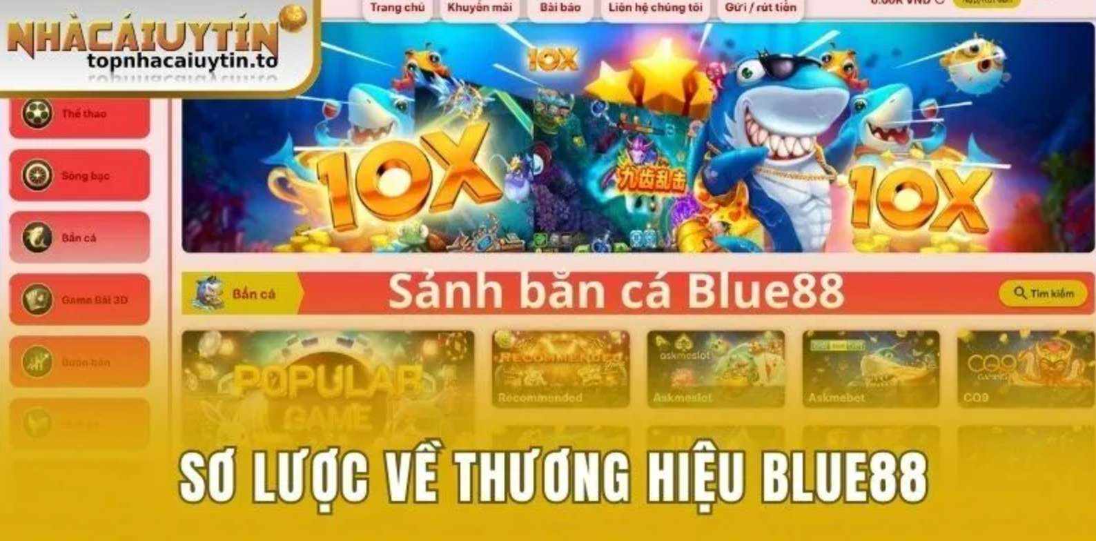 Blue88 – Sân Chơi Cá Cược Hấp Dẫn, Tỷ Lệ Thưởng Cực Khủng