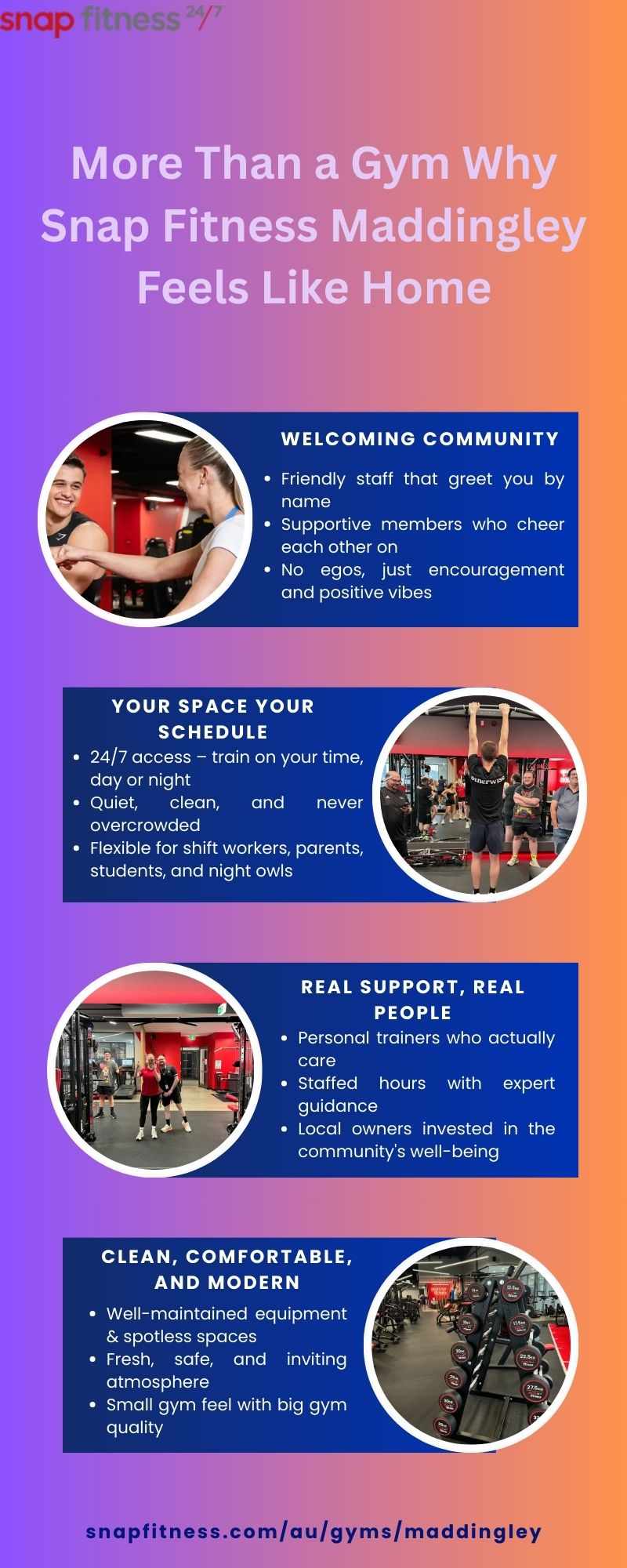 More Than a Gym Why Snap Fitness Maddingley Feels Like Home