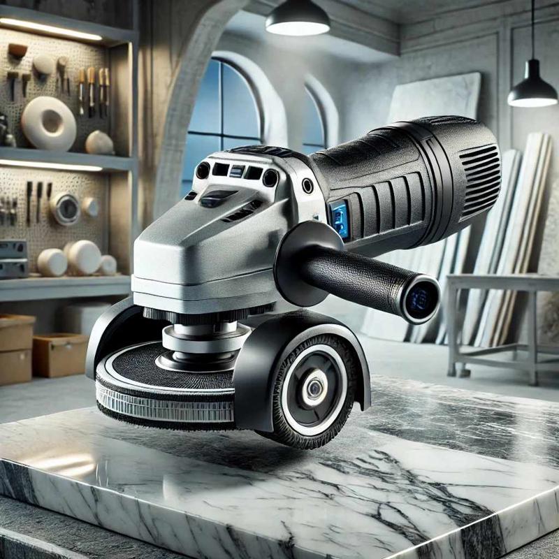 Can a variable speed grinder be used for polishing and buffing?