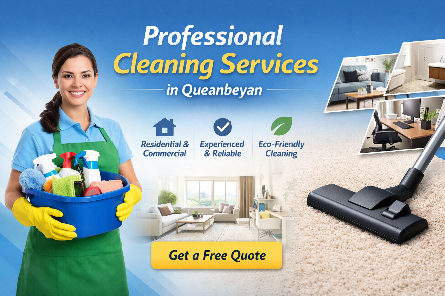 Expert Professional Cleaning Services in Queanbeyan: Reliable, Affordable, and Thorough